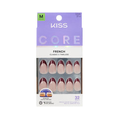 KISS front packaging showing full kit and vibrant red shade for easy selection