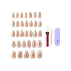 KISS Core arrangement of 32 nails displaying size variety for better fit and selection