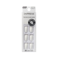 KISS front packaging showing Frosting white kit and quick salon benefit