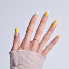 KISS Glam jewel embellishments on nails emphasizing sparkle and impact