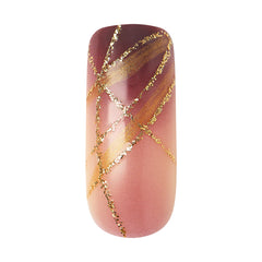KISS nail application with mini glue illustrating quick secure adhesion
