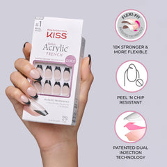 KISS Hype all 28 nails laid out to show size range and quick selection benefit