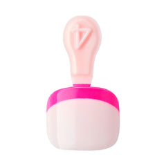 KISS imPRESS pressing a toenail on toe demonstrating fast application