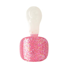 KISS glitter and rainbow finish texture emphasizing high-gloss shine