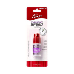 KISS front bottle showing label and quick-dry benefit