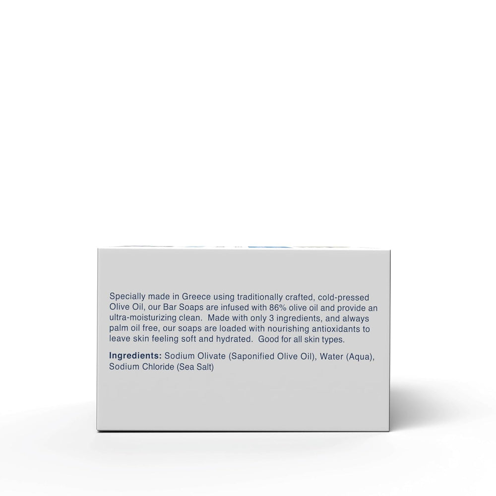 Kiss My Face bar lathered in hands demonstrating gentle moisturizing cleanse