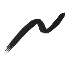 Kiss New York eyeliner applied as a winged look showing durable smudge-free finish
