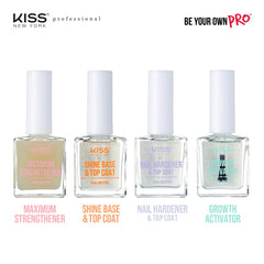 Kiss product on bathroom vanity suggesting routine nail care