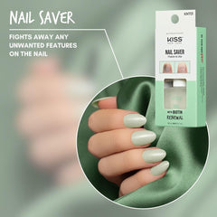 Kiss before and after nails display illustrating improved nail appearance