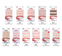 KISS lifestyle image with outfit showcasing polished salon-style nails