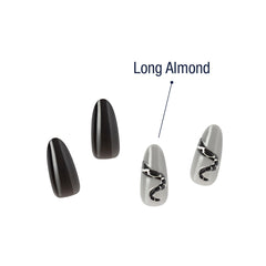 KISS side profile showing glossy curve that provides salon-like shine benefit