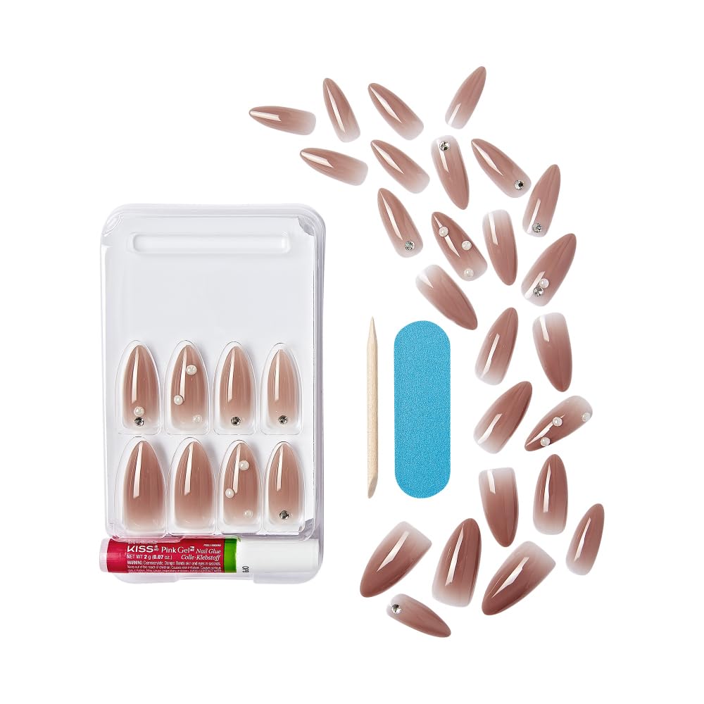 KISS size comparison display to help choose the correct nail fit easily