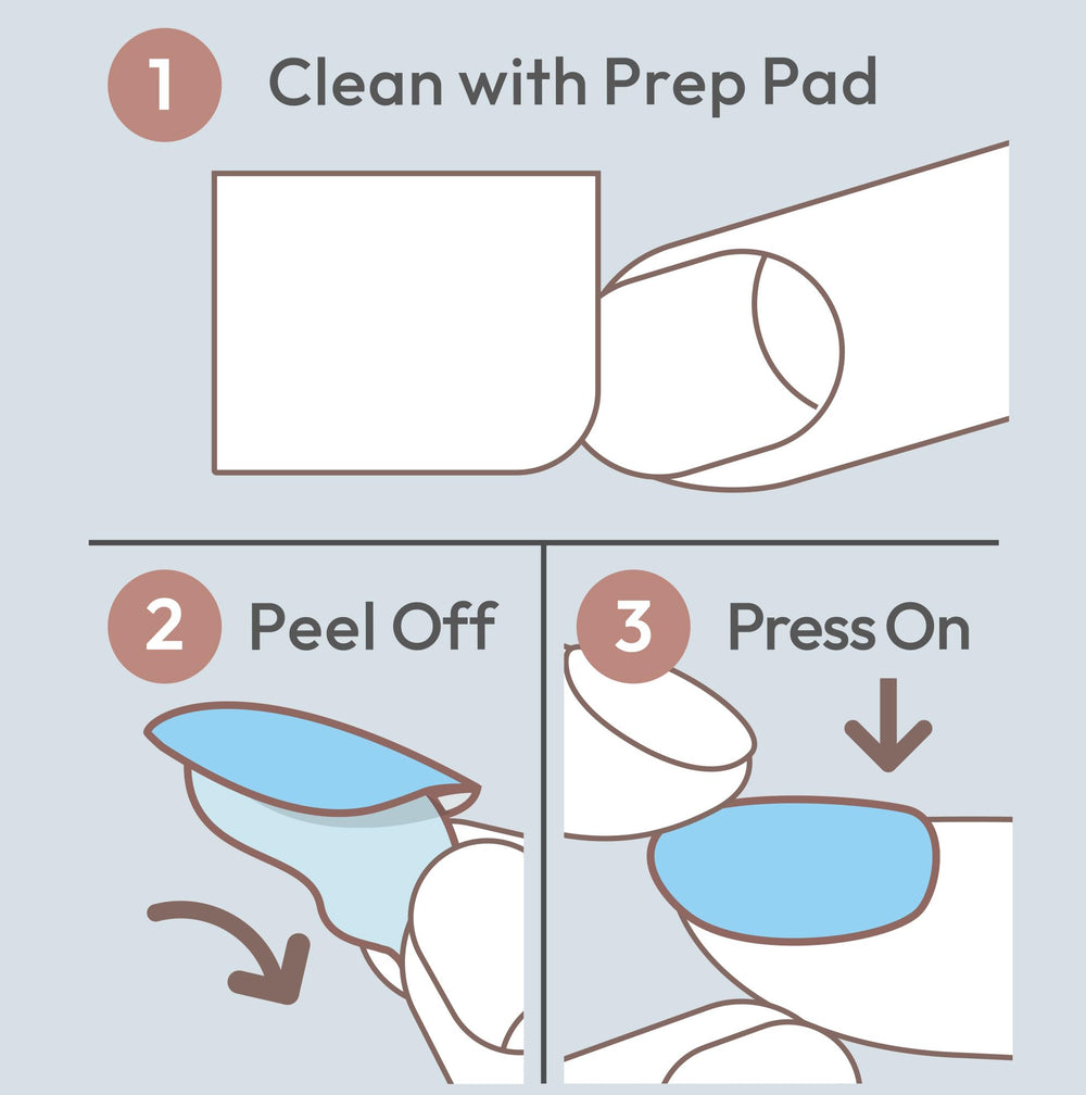 KISS layout of all 30 nails with prep pad, file, and stick showing complete kit benefit