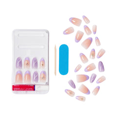 KISS nails on hand for size comparison showing natural-looking fit
