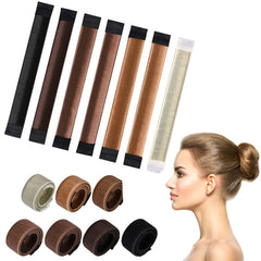 KISSBUTY front packaging showing seven bun makers and clear shade options for quick selection