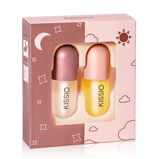 KISSIO front packaging showing the two tubes and benefits