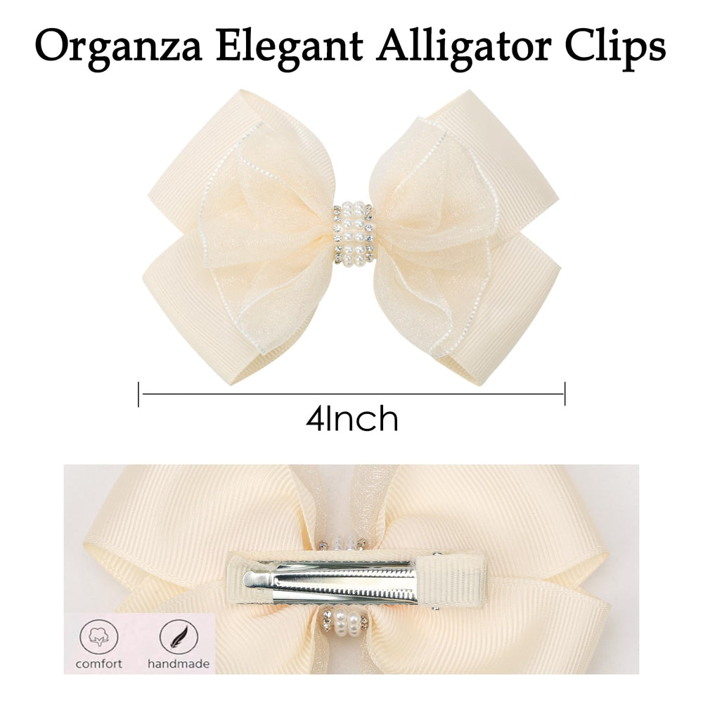 KISZU bow on child ponytail demonstrates style and stay-put benefit