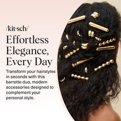 Kitsch barrettes in gift box shows presentable packaging and ready-to-gift appeal