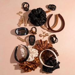 Kitsch barrettes on model at brunch shows versatile style and instant polish