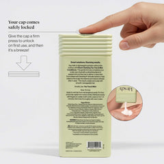 Kitsch tea tree ingredient bottle highlighting natural refresher