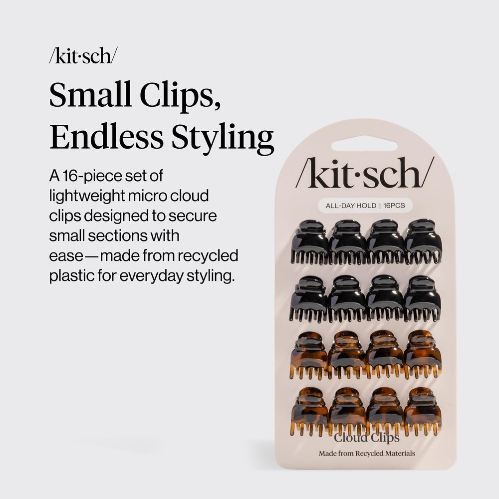 Kitsch close-up of clip texture highlighting durable recycled plastic