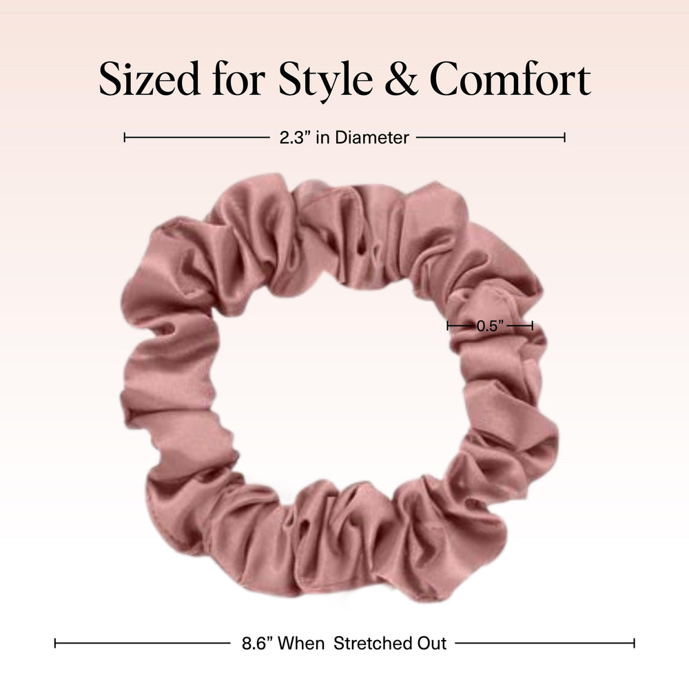 Kitsch satin texture close-up highlighting smooth fabric to reduce hair friction