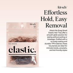 Kitsch close-up of coated elastic texture highlighting easy-glide benefit