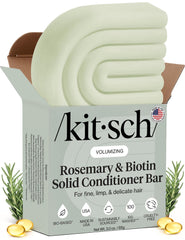 Kitsch conditioner bar front packaging showing brand and product benefits