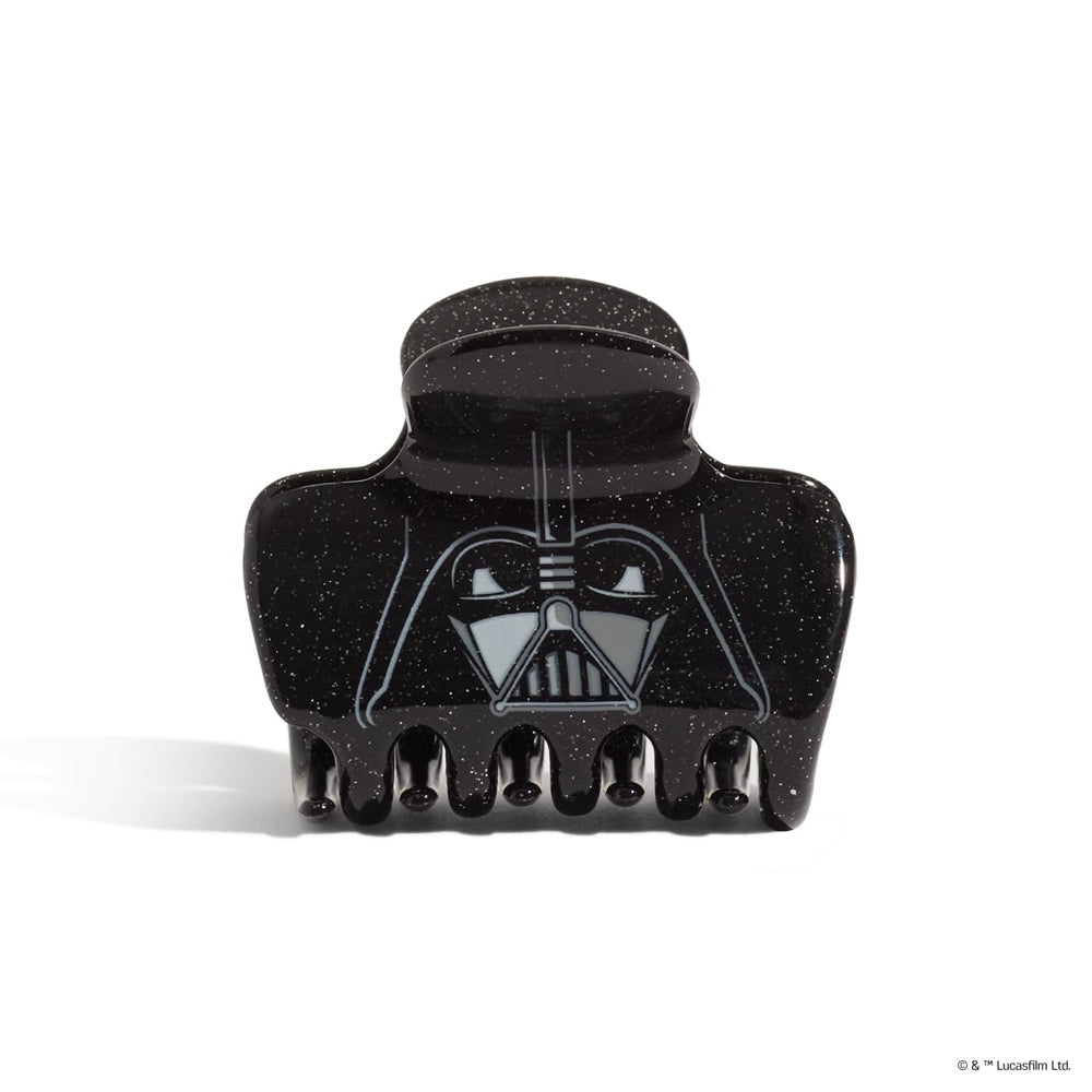 Kitsch Darth Vader close-up of glitter finish highlighting sparkle and smooth texture