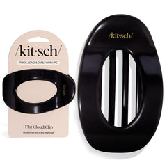 Kitsch clip worn on beach showing secure hold during outdoor activity