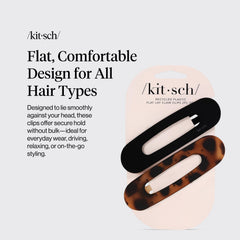 Kitsch side profile flat lie against head for comfortable low-profile wear