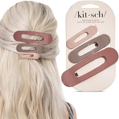Kitsch front view packaging showing terracotta three-piece set and convenience