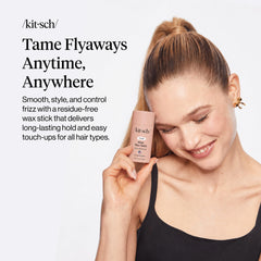 Kitsch twist‑up wax stick open revealing solid formula for precise control
