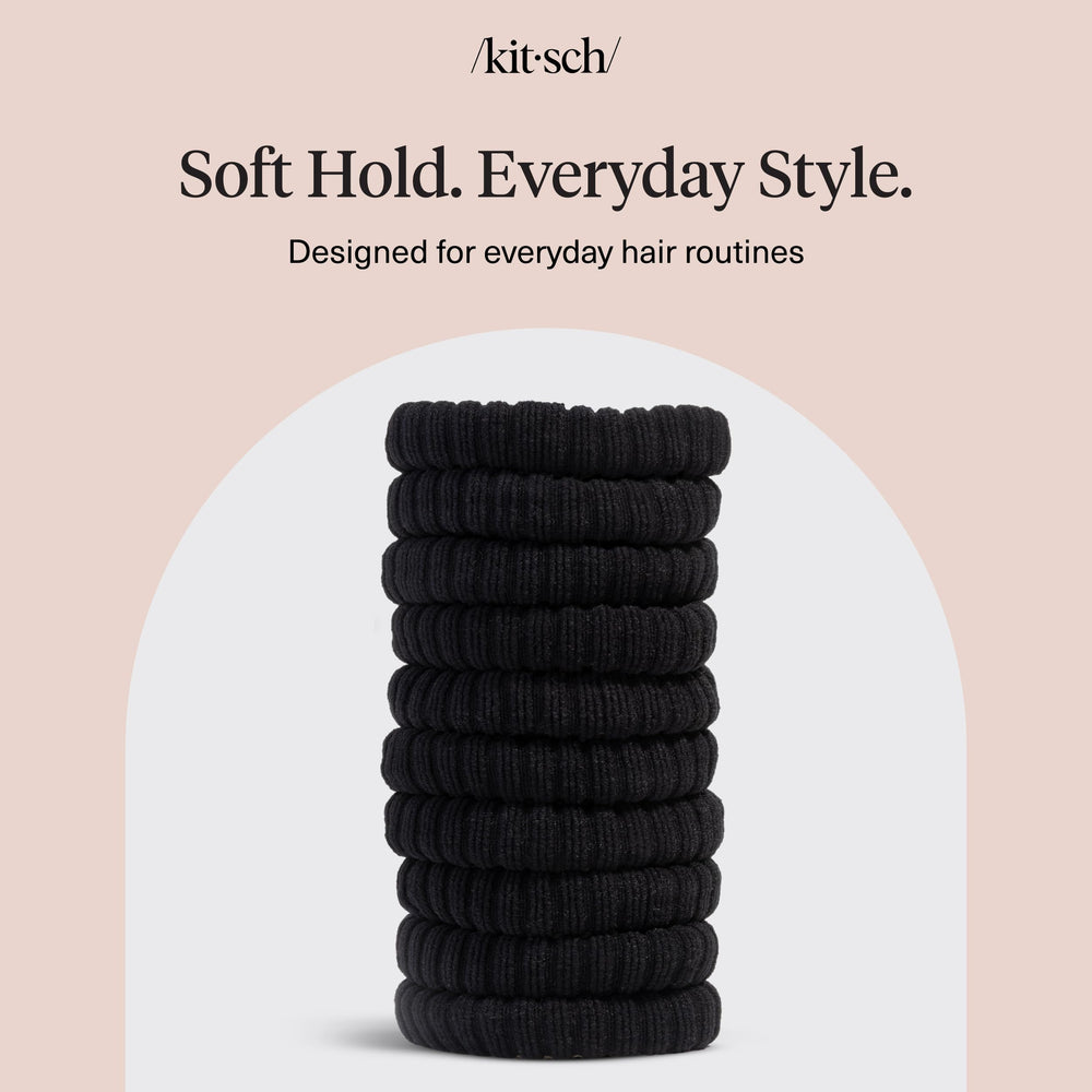 Kitsch lifestyle shot in morning routine showing reliable all-day styling