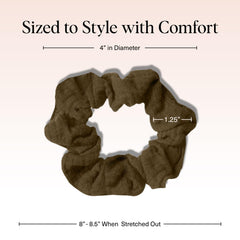 Kitsch suede-like fabric close-up highlighting soft texture and gentle hold