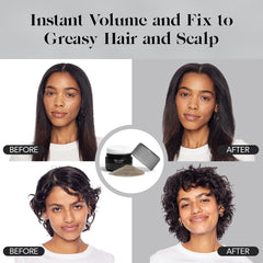 Kitsch no white cast demo on darker hair with seamless blending