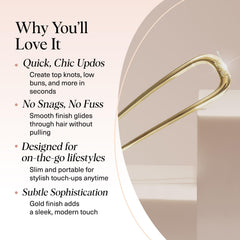Kitsch pin close-up of polished metal surface for snag-free glide