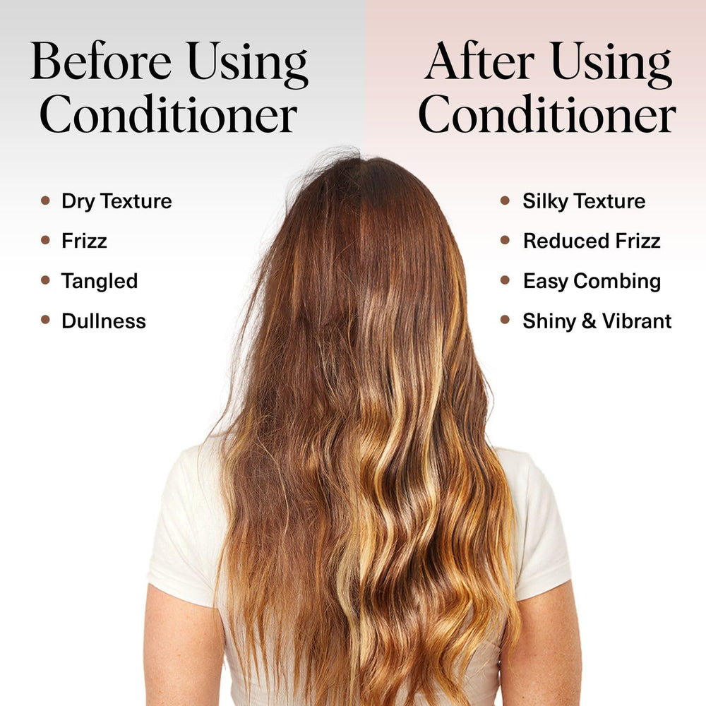 Kitsch on model with shiny curls showing enhanced definition and frizz control