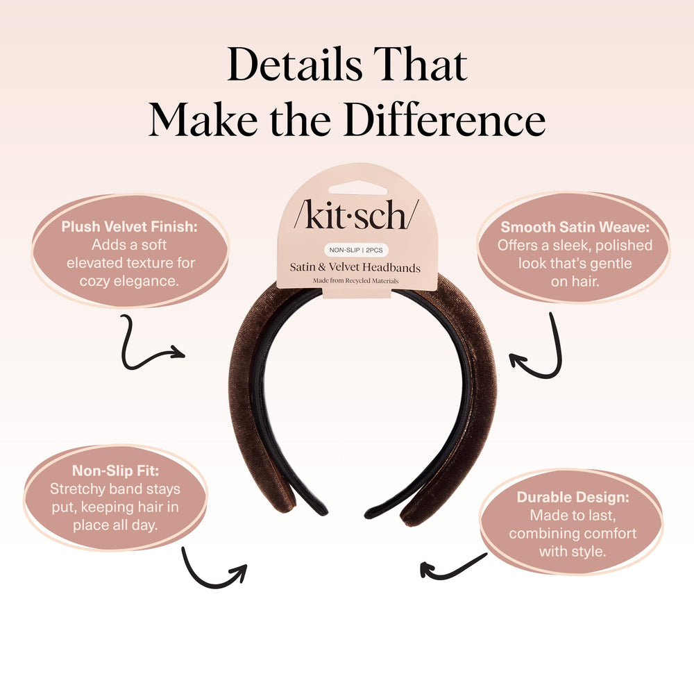 Kitsch side profile on model demonstrates secure fit and everyday polish