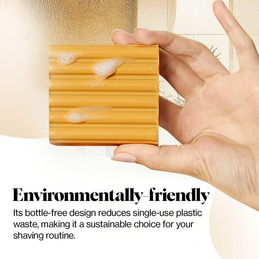 Kitsch soap wrapped in eco-friendly packaging highlighting sustainability