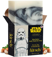 Kitsch front packaging Stormtrooper design showing collectible appeal and protection