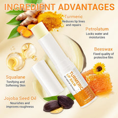 KIUORET textured balm swipe showing smooth formula and instant moisturizing benefit