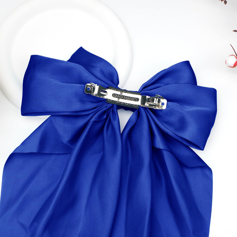 Kivzex bow worn side portrait giving polished styling benefit