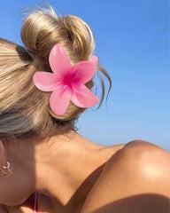 Kivzex plumeria color array laid flat, displays variety for outfit coordination