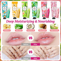 KIYTARBOO hand application demonstrating quick hydration benefit