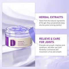 KLIFE open tube with visible purple gel texture, demonstrating fast-absorbing, smooth spread