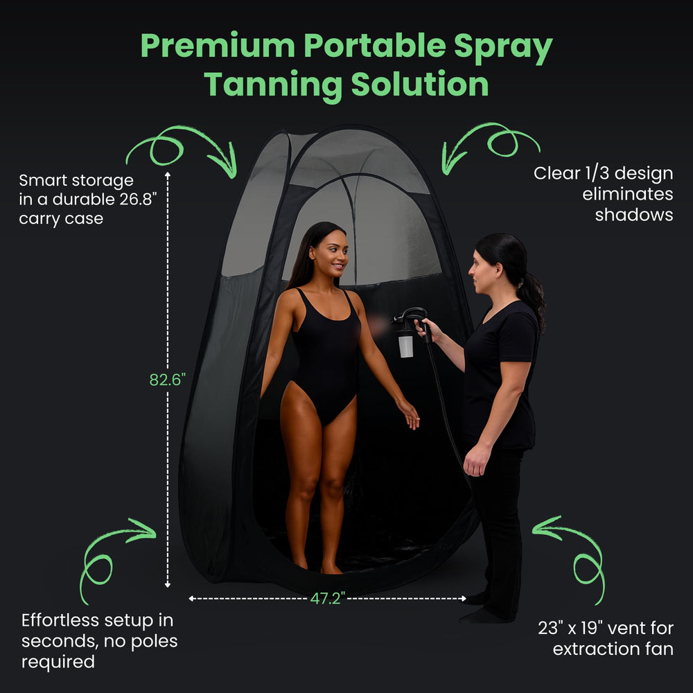 KOBBTAN folded into carry case for easy transport and compact storage