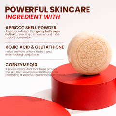 Koji White applied to underarm area showing targeted brightening use