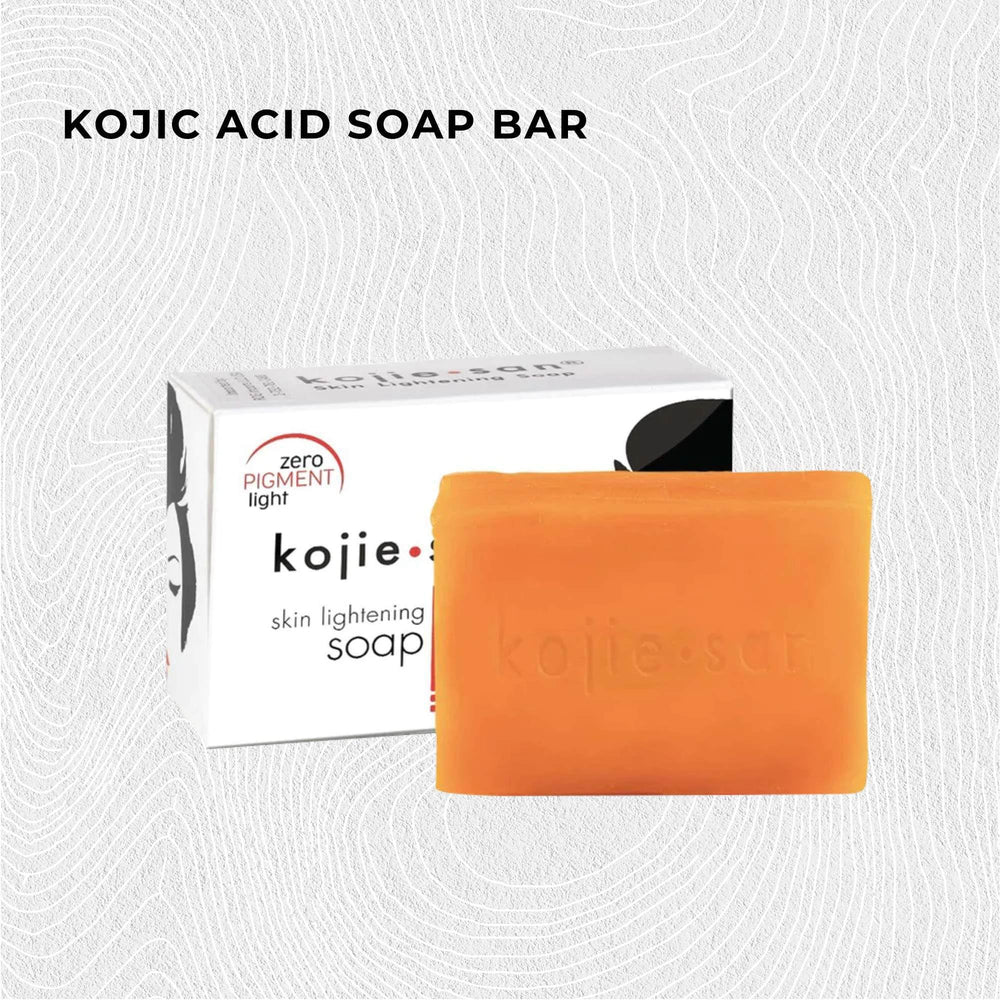 Kojie San lathered in hands demonstrating easy foaming and cleansing