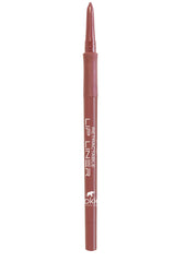 Kokie lip liner front view showing nude shade and retractable benefit